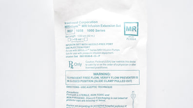 Iradimed 1058 MRIdium MRI Infusion Extension Set 1000 Series 92inch x 15mL (x)